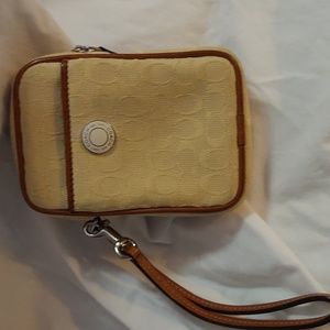 Coach Signature wristlet